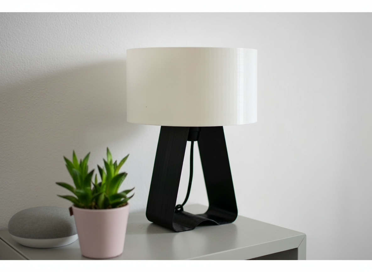 Luminária de mesa personalizada em impressão 3D - BG Personalizados